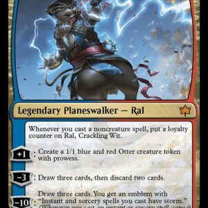 Bloomburrow - 230 - Ral, Crackling Wit - Mythic - UR - Foil (Front)