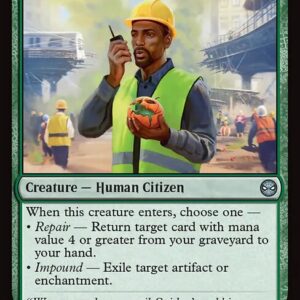 Marvel's Spider-Man - 99 - Damage Control Crew - Uncommon - G - Non-foil (Front)