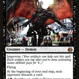 Aether Revolt Promos - 64s - Herald of Anguish - Mythic - B - Foil - Datestamped Promo (Front)