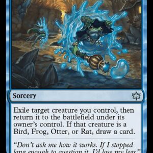 Bloomburrow - 74 - Splash Portal - Uncommon - U - Foil (Front)