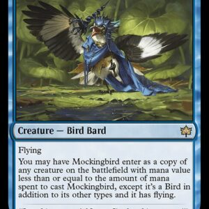 Bloomburrow - 61 - Mockingbird - Rare - U - Foil (Front)