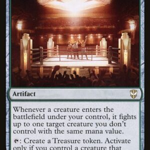 New Capenna Commander - 91 - Boxing Ring - Rare - G - Non-foil (Front)