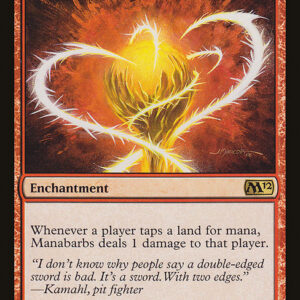 Magic 2012 - 150 - Manabarbs - Rare - R - Non-foil (Front)