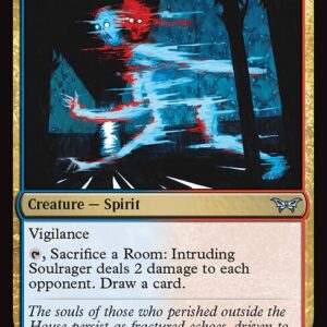 Duskmourn: House of Horror - 218 - Intruding Soulrager - Uncommon - UR - Foil (Front)