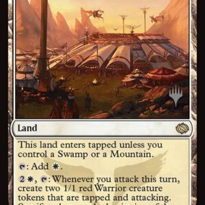 Tarkir: Dragonstorm Promos - 253p - Dalkovan Encampment - Rare - C - Non-foil - Promo (Front)