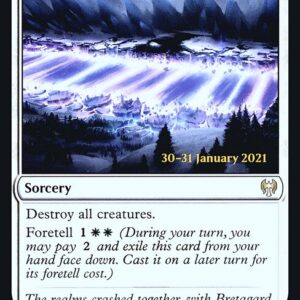 Kaldheim Promos - 9s - Doomskar - Rare - W - Foil - Datestamped Promo (Front)