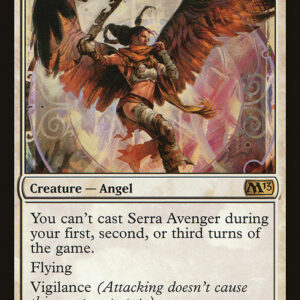 Magic 2013 - 33 - Serra Avenger - Rare - W - Non-foil (Front)