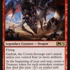 Core Set 2021 Promos - 146p - Gadrak, the Crown-Scourge - Rare - R - Foil - Promo (Front)