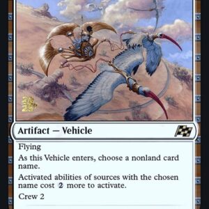 Aetherdrift Promos - 28s - Skyseer's Chariot - Rare - W - Foil - Datestamped Promo (Front)