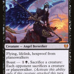 Kaldheim Promos - 94p - Eradicator Valkyrie - Mythic - B - Non-foil - Promo (Front)