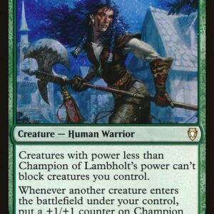 Commander Anthology Volume II - 134 - Champion of Lambholt - Rare - G - Non-foil (Front)