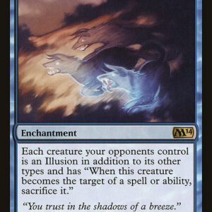 Magic 2014 - 50 - Dismiss into Dream - Rare - U - Non-foil (Front)