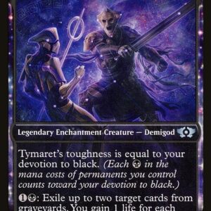 Multiverse Legends - 18 - Tymaret, Chosen from Death - Uncommon - B - Foil (Front)