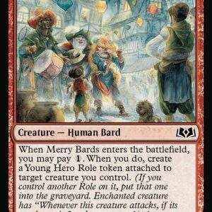 Wilds of Eldraine - 140 - Merry Bards - Common - R - Non-foil (Front)