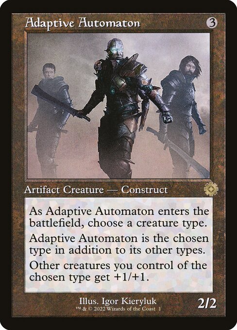 The Brothers' War Retro Artifacts - 1 - Adaptive Automaton - Rare - C - Foil (Front)