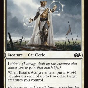 Foundations Jumpstart - 170 - Basri's Acolyte - Common - W - Non-foil (Front)