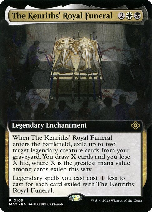 March of the Machine: The Aftermath - 169 - The Kenriths' Royal Funeral - Rare - WB - Non-foil (Front)