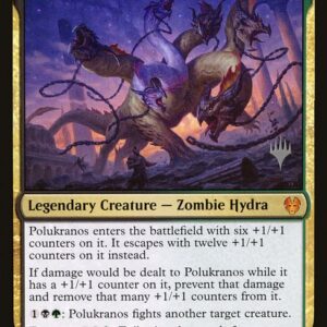 Theros Beyond Death Promos - 224p - Polukranos, Unchained - Mythic - BG - Foil - Promo (Front)