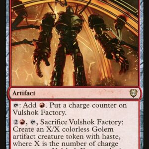 Phyrexia: All Will Be One Commander - 16 - Vulshok Factory - Rare - R - Non-foil (Front)