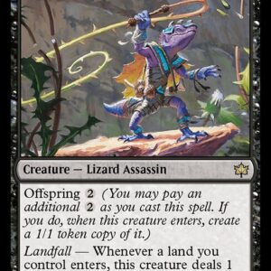 Bloomburrow - 99 - Iridescent Vinelasher - Rare - B - Foil (Front)