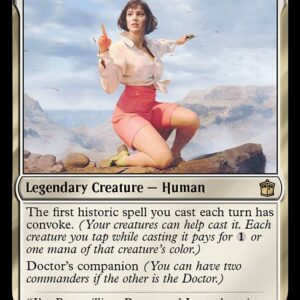 Doctor Who - 26 - Peri Brown - Rare - W - Foil (Front)