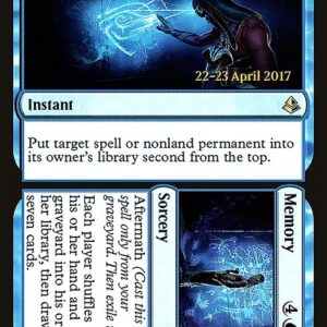 Amonkhet Promos - 211s - Commit // Memory - Rare - U - Foil - Datestamped Promo (Front)