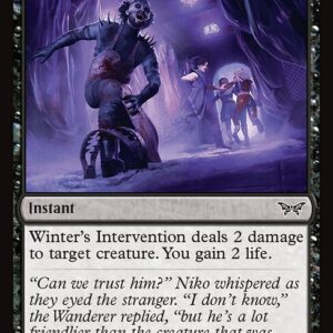 Duskmourn: House of Horror - 123 - Winter's Intervention - Common - B - Non-foil (Front)