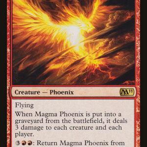 Magic 2011 - 150 - Magma Phoenix - Rare - R - Non-foil (Front)