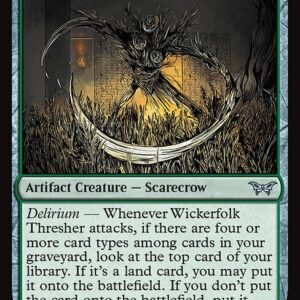Duskmourn: House of Horror - 207 - Wickerfolk Thresher - Uncommon - G - Non-foil (Front)