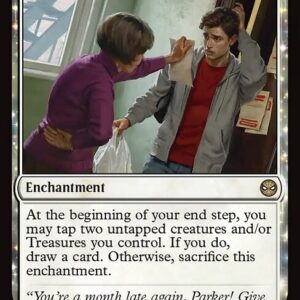 Marvel's Spider-Man - 11 - Rent Is Due - Rare - W - Non-foil (Front)