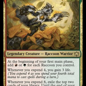 Bloomburrow - 227 - Muerra, Trash Tactician - Rare - RG - Non-foil (Front)