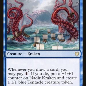Theros Beyond Death Promos - 55p - Nadir Kraken - Rare - U - Non-foil - Promo (Front)