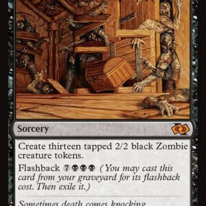 Foundations Jumpstart - 399 - Army of the Damned - Mythic - B - Non-foil (Front)