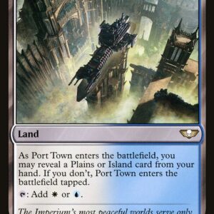 Warhammer 40,000 Commander - 289 - Port Town - Rare - C - Non-foil (Front)