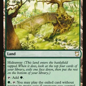 Commander 2018 - 267 - Mosswort Bridge - Rare - C - Non-foil (Front)