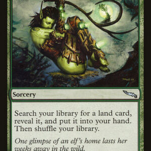 Mirrodin - 130 - Sylvan Scrying - Uncommon - G - Non-foil (Front)