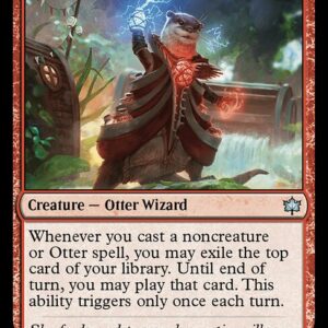 Bloomburrow - 137 - Harnesser of Storms - Uncommon - R - Foil (Front)