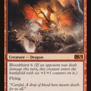 Magic 2012 - 135 - Furyborn Hellkite - Mythic - R - Non-foil (Front)