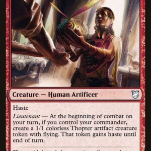 Commander 2018 - 23 - Loyal Apprentice - Uncommon - R - Non-foil (Front)