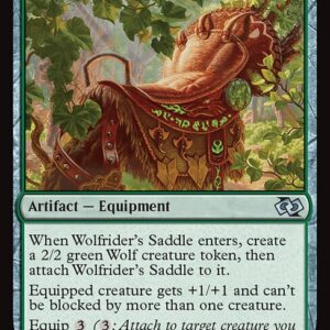 Foundations Jumpstart - 740 - Wolfrider's Saddle - Uncommon - G - Non-foil (Front)