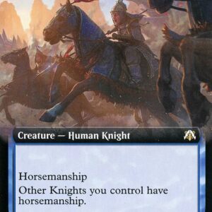 March of the Machine Commander - 109 - Herald of Hoofbeats - Rare - U - Non-foil (Front)