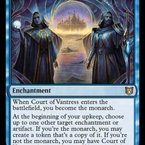 Wilds of Eldraine Commander - 22 - Court of Vantress - Rare - U - Non-foil (Front)