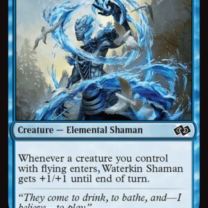Foundations Jumpstart - 386 - Waterkin Shaman - Common - U - Non-foil (Front)