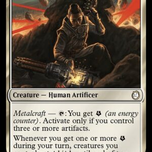 Fallout - 13 - Brotherhood Scribe - Rare - W - Non-foil (Front)