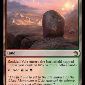 Doctor Who - 298 - Rockfall Vale - Rare - C - Foil (Front)