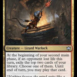 Bloomburrow - 213 - Fireglass Mentor - Uncommon - BR - Foil (Front)