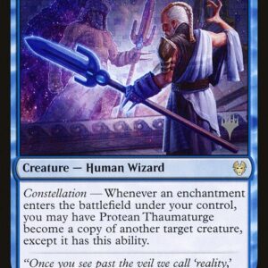 Theros Beyond Death Promos - 60p - Protean Thaumaturge - Rare - U - Non-foil - Promo (Front)