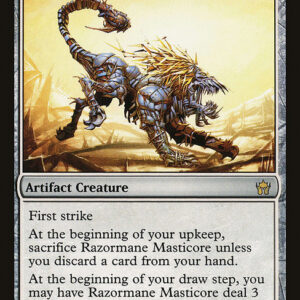 Fifth Dawn - 146 - Razormane Masticore - Rare - C - Non-foil (Front)