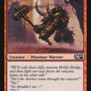 Magic 2010 - 130 - Canyon Minotaur - Common - R - Non-foil (Front)