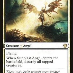 Commander 2020 - 102 - Sunblast Angel - Rare - W - Non-foil (Front)